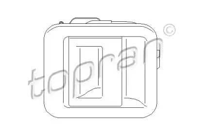 721 737 TOPRAN Ручка двери