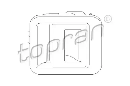 721 739 TOPRAN Ручка двери