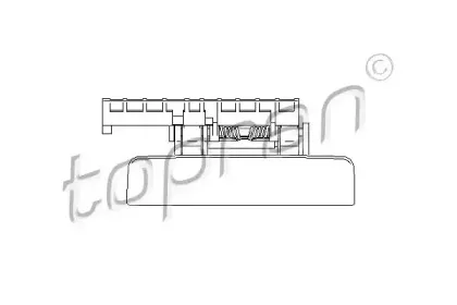 721 723 TOPRAN Ручка двери