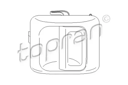 721 734 TOPRAN Ручка двери