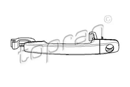 721 732 TOPRAN Ручка двери