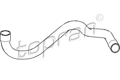 401 963 TOPRAN Шланг радиатора