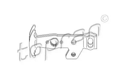111 566 TOPRAN Ремкомплект, рычаг переключения