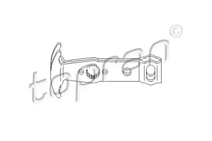 111 565 TOPRAN Ремкомплект, рычаг переключения