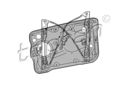111 712 TOPRAN Подъемное устройство для окон