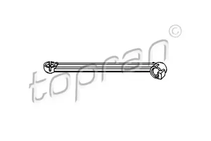 700 668 TOPRAN Рычаг управления подачей топлива, карбюратор