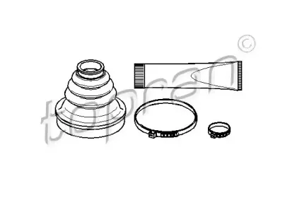 722 464 TOPRAN Комплект пылника, приводной вал
