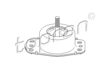 207 767 TOPRAN Подвеска, двигатель