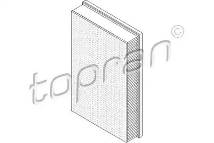 112 865 TOPRAN Воздушный фильтр