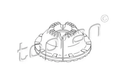 112 870 TOPRAN Опора стойки амортизатора