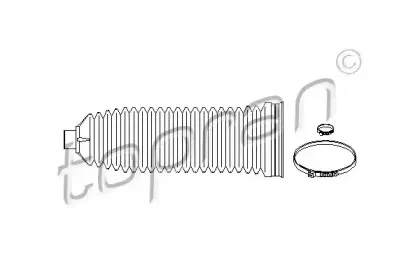 401 813 TOPRAN Комплект пылника, рулевое управление