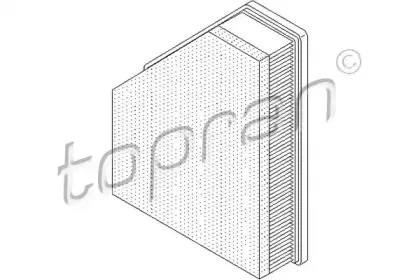 501 669 TOPRAN Воздушный фильтр
