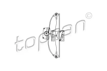 113 512 TOPRAN Подъемное устройство для окон