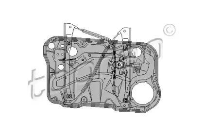 112 878 TOPRAN Подъемное устройство для окон
