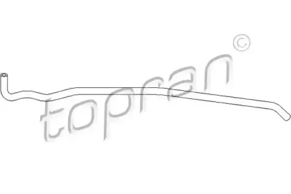 501 783 TOPRAN Шланг радиатора