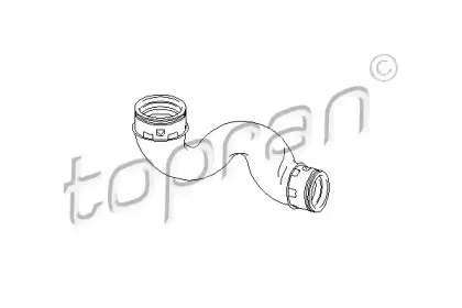 113 561 TOPRAN Трубка нагнетаемого воздуха