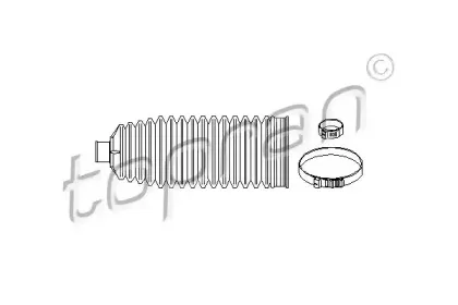 700 741 TOPRAN Комплект пылника, рулевое управление