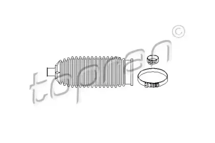 700 683 TOPRAN Комплект пылника, рулевое управление