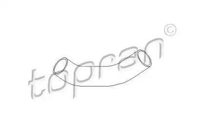 407 863 TOPRAN Трубка нагнетаемого воздуха