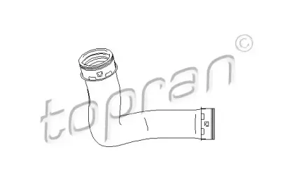 113 559 TOPRAN Трубка нагнетаемого воздуха