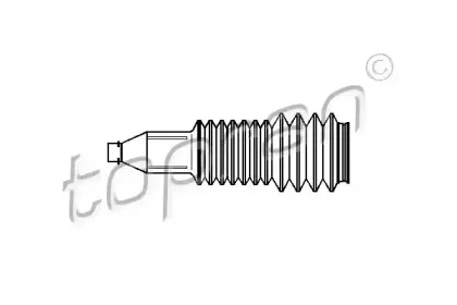407 940 TOPRAN Пыльник, рулевое управление