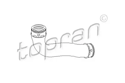 113 567 TOPRAN Трубка нагнетаемого воздуха