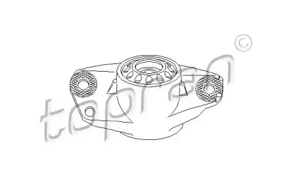 113 415 TOPRAN Опора стойки амортизатора