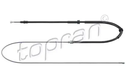 701 504 TOPRAN Трос, стояночная тормозная система