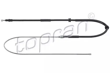 701 503 TOPRAN Трос, стояночная тормозная система