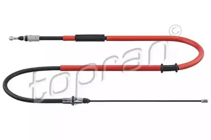 701 495 TOPRAN Трос, стояночная тормозная система