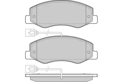 12-1440 E.T.F. Комплект тормозных колодок, дисковый тормоз