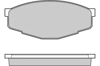 12-0232 E.T.F. Комплект тормозных колодок, дисковый тормоз