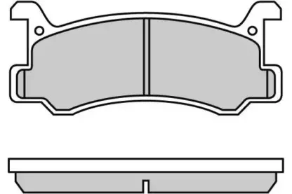 12-0602 E.T.F. Комплект тормозных колодок, дисковый тормоз