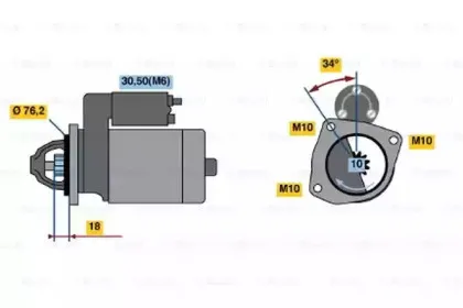 0 001 107 418 BOSCH