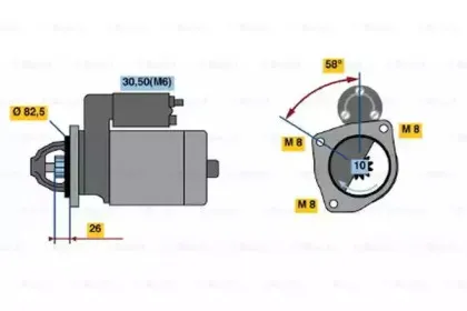 0 001 110 125 BOSCH