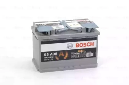 0 092 S5A 080 BOSCH Стартерная аккумуляторная батарея