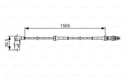 0 265 006 557 BOSCH Датчик, частота вращения колеса