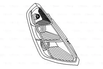 0 318 351 123 BOSCH Задний фонарь