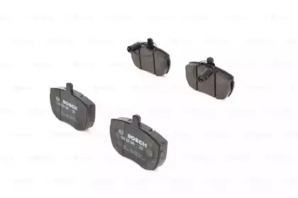 0 986 424 044 BOSCH Комплект тормозных колодок, дисковый тормоз