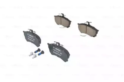 0 986 424 370 BOSCH Комплект тормозных колодок, дисковый тормоз