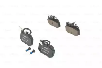 0 986 424 376 BOSCH Комплект тормозных колодок, дисковый тормоз