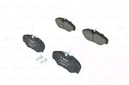 0 986 424 531 BOSCH Комплект тормозных колодок, дисковый тормоз
