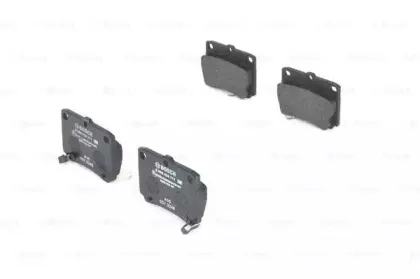 0 986 424 711 BOSCH Комплект тормозных колодок, дисковый тормоз
