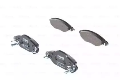 0 986 424 788 BOSCH Комплект тормозных колодок, дисковый тормоз