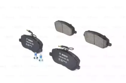 0 986 424 789 BOSCH Комплект тормозных колодок, дисковый тормоз