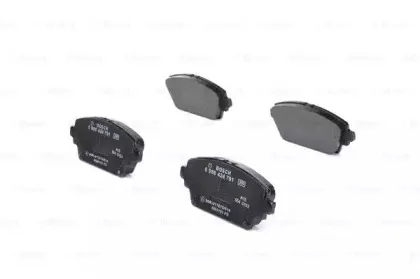 0 986 424 791 BOSCH Комплект тормозных колодок, дисковый тормоз