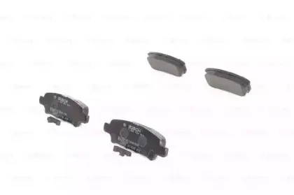 0 986 424 814 BOSCH Комплект тормозных колодок, дисковый тормоз