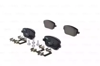 0 986 424 829 BOSCH Комплект тормозных колодок, дисковый тормоз