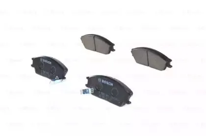 0 986 461 127 BOSCH Комплект тормозных колодок, дисковый тормоз