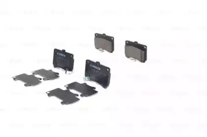 0 986 461 141 BOSCH Комплект тормозных колодок, дисковый тормоз